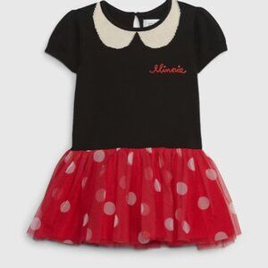 Black and Red Minnie Dress with Polka Dots